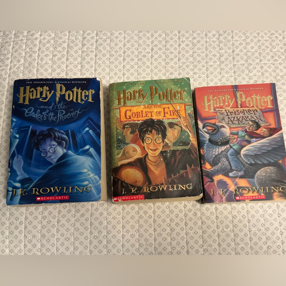 Harry Potter Book Set by J.K. Rowling